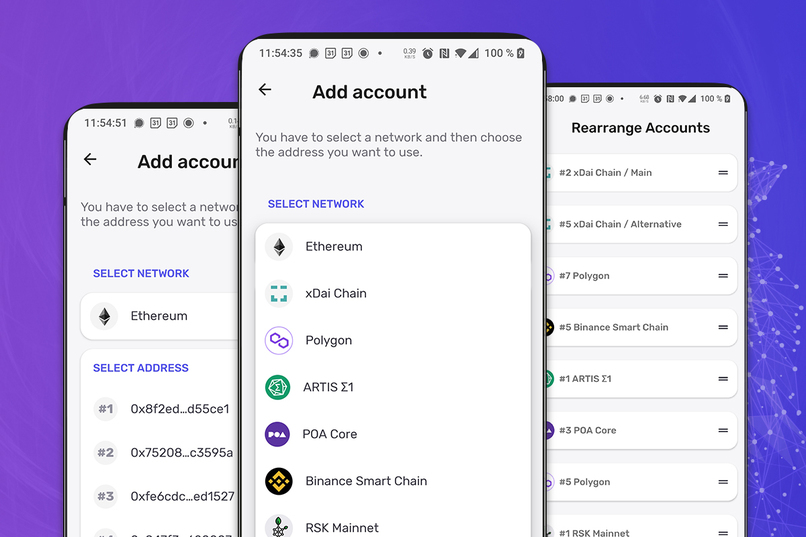 Minerva Wallet - OKExChain Integration – screenshot 1