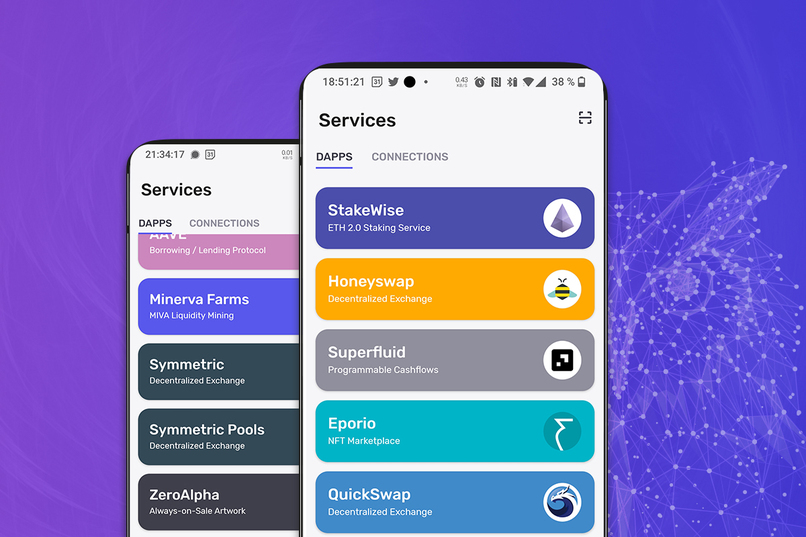 Minerva Wallet - OKExChain Integration – screenshot 3
