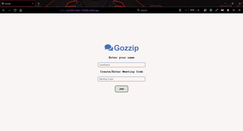Gozzip – screenshot 1