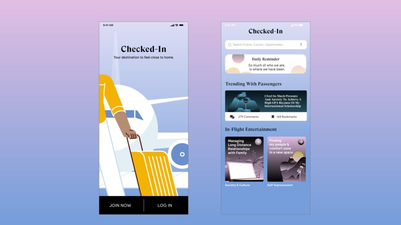 Checked-In – screenshot 1