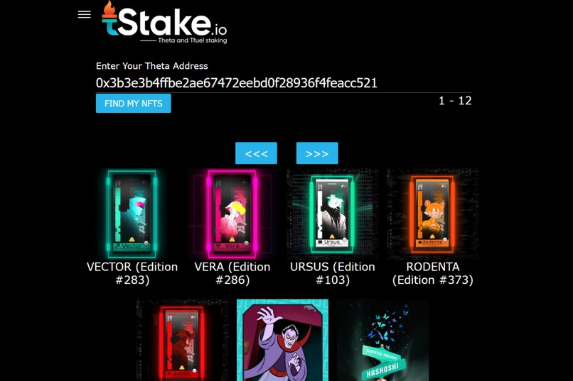 tStake.io - Theta and Tfuel Staking – screenshot 2