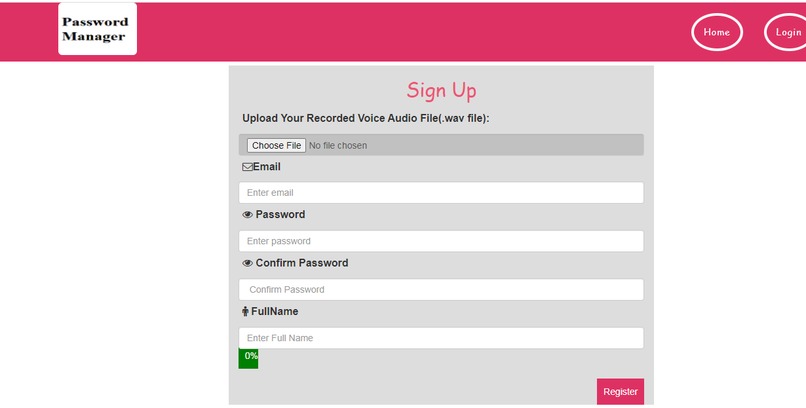 Password Manager – screenshot 2