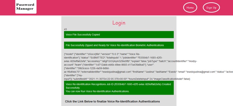Password Manager – screenshot 5