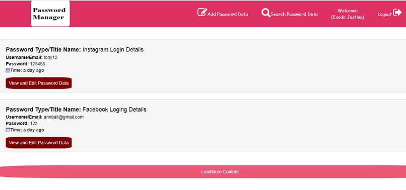 Password Manager – screenshot 7