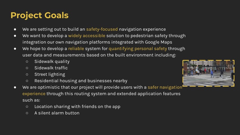 Team 26: StreetSmart – screenshot 3