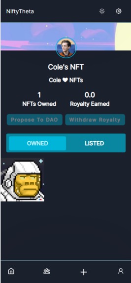 NiftyTheta – screenshot 2