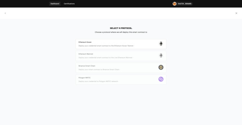 Blockchain Accreditation – screenshot 6