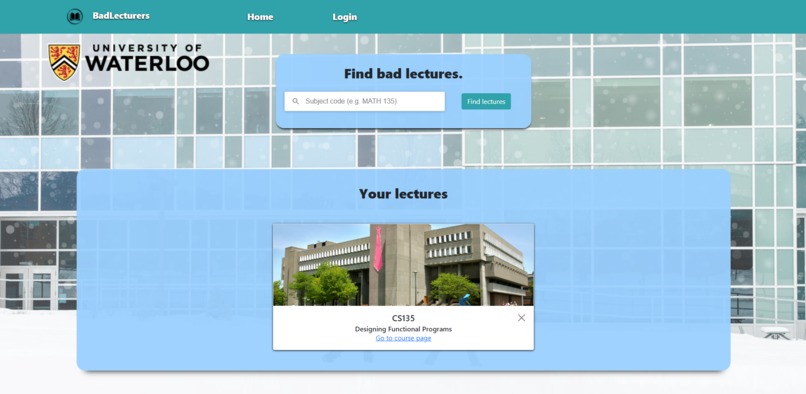 BadLecturers – screenshot 2