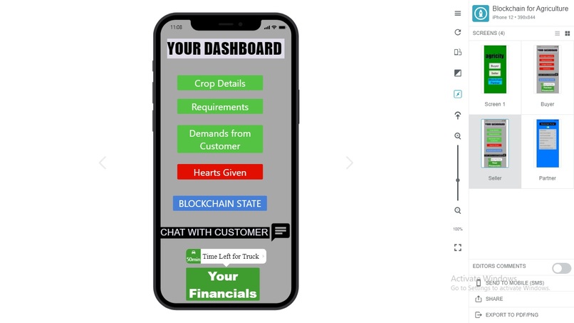Blockchain Based Logistics and Supply Chain in Agriculture – screenshot 3