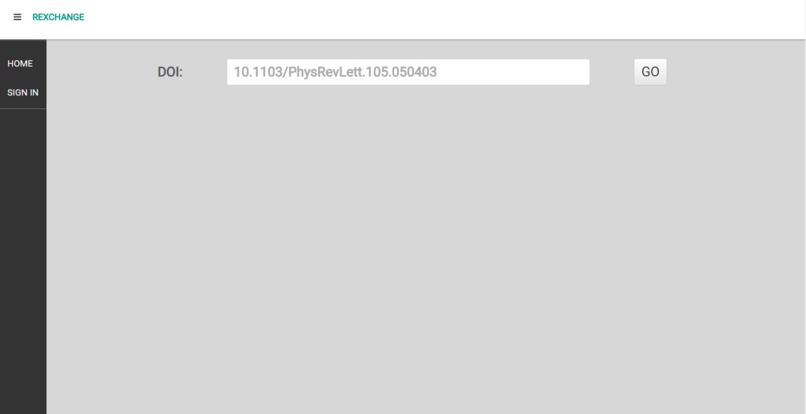 Rexchange – screenshot 1