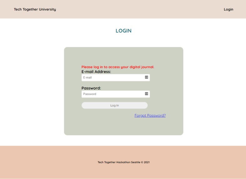 Digital Journal for College Students – screenshot 1