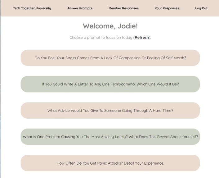 Digital Journal for College Students – screenshot 2
