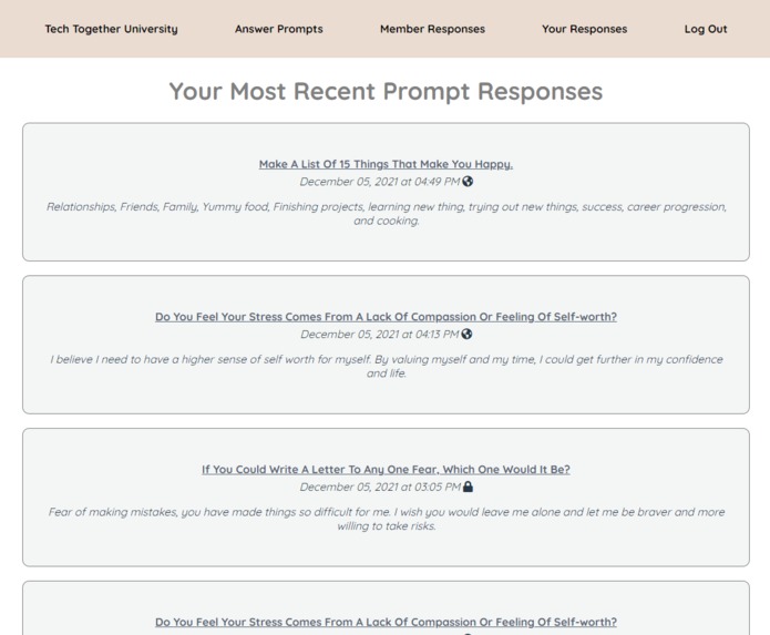 Digital Journal for College Students – screenshot 3