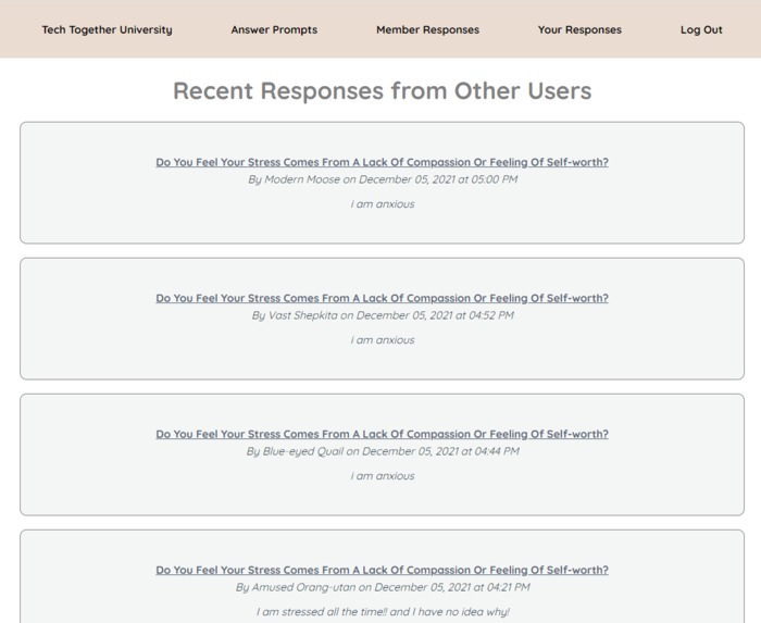 Digital Journal for College Students – screenshot 4
