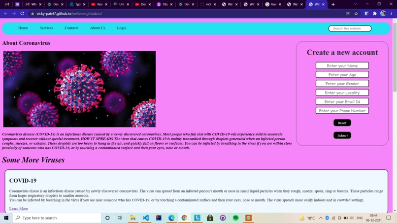 WeServe – screenshot 1