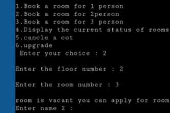 Hostel Booking Management
