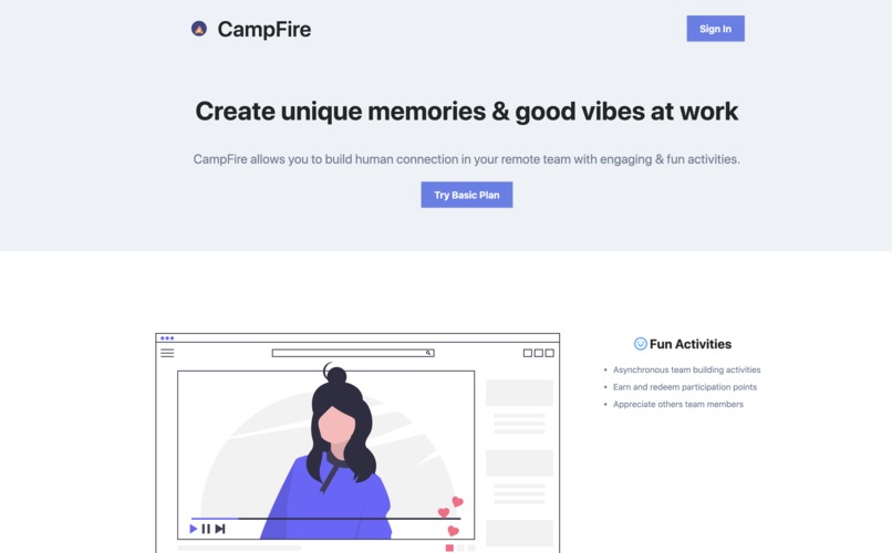 CampFire – screenshot 1