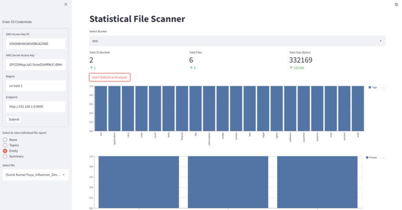 Modzy AI S3 Filesystem Scanner – screenshot 3