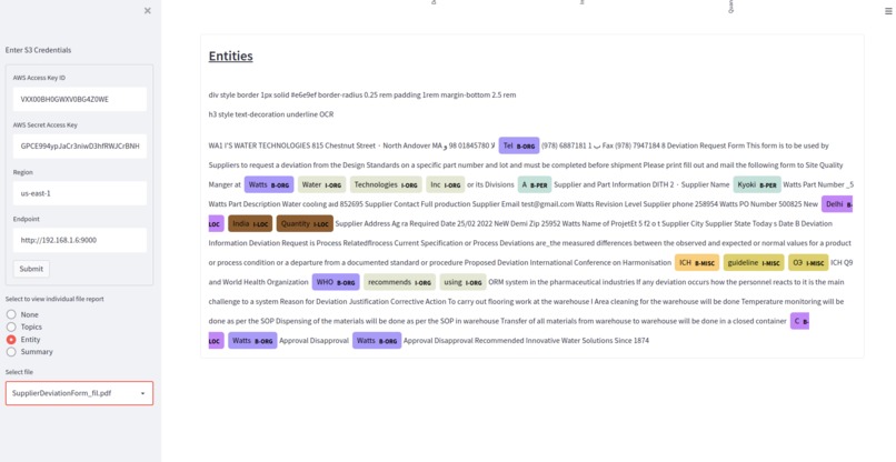 Modzy AI S3 Filesystem Scanner – screenshot 4