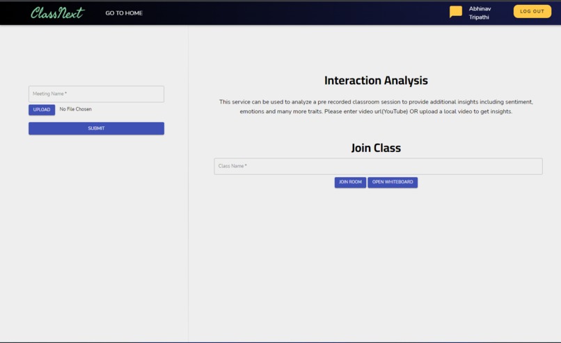 ClassNext – screenshot 2