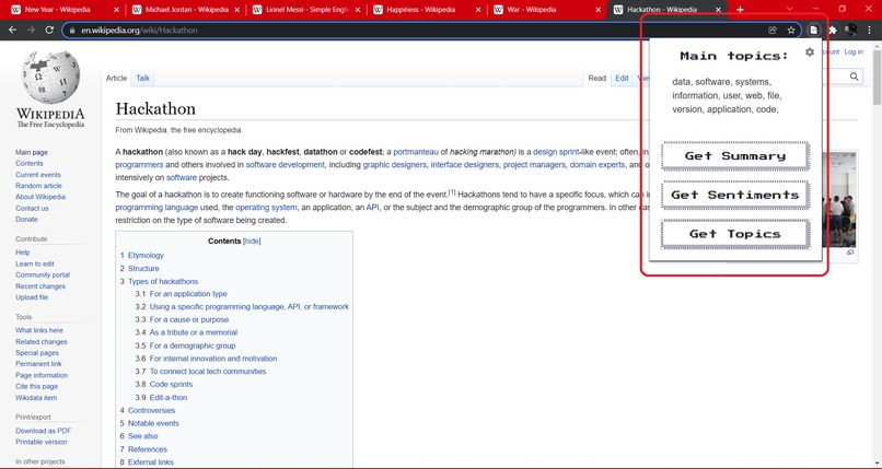 Summarize it – screenshot 4