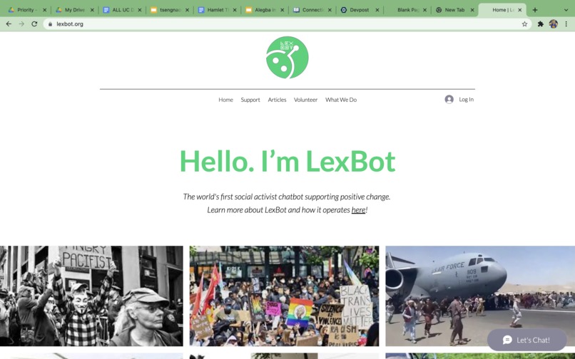 LexBot  – screenshot 2