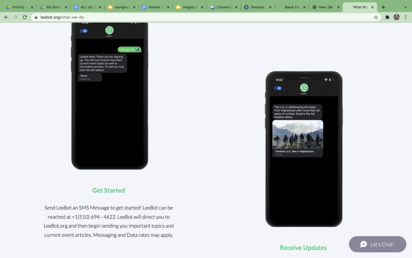 LexBot  – screenshot 3
