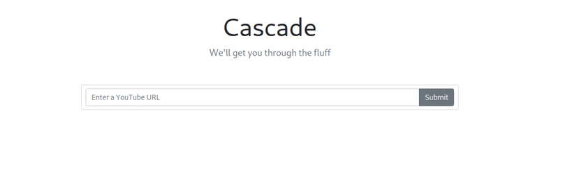 Cascade – screenshot 1