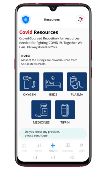 Covid Resources – screenshot 6