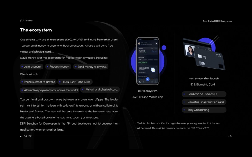 Reltime Defi Ecosystem – screenshot 5