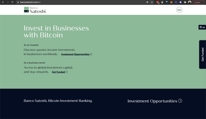 Banco Satoshi – screenshot 2