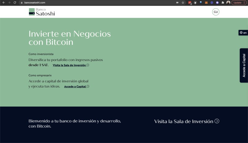 Banco Satoshi – screenshot 3