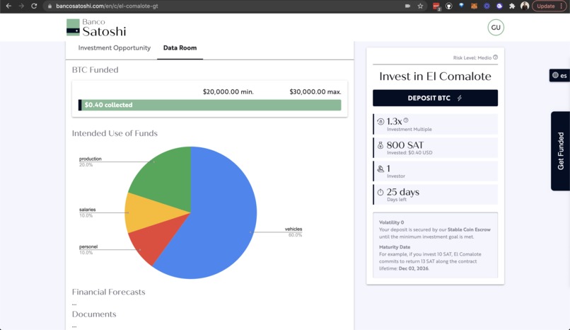 Banco Satoshi – screenshot 8