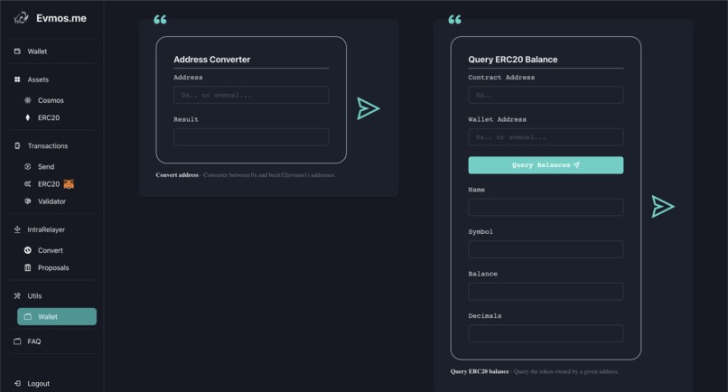 Evmos.me – screenshot 10
