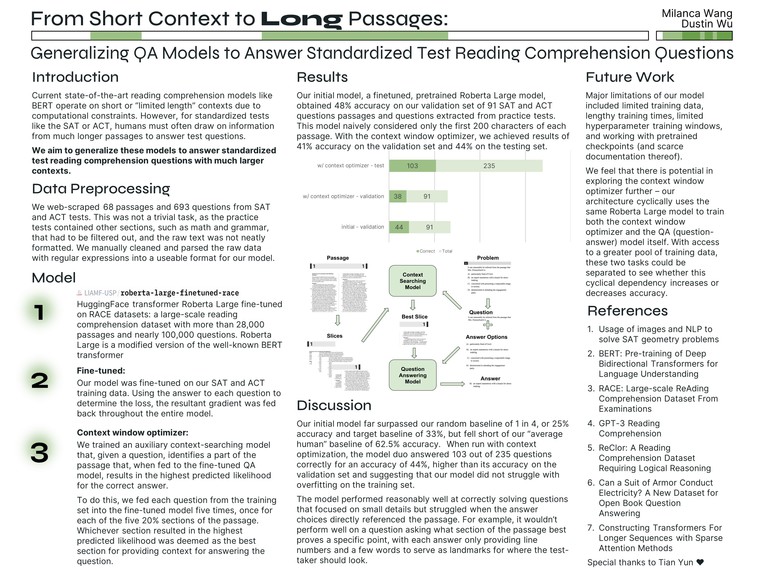 Answering Reading Comprehension Questions – screenshot 1