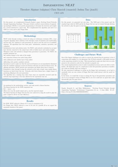 NEAT – screenshot 1