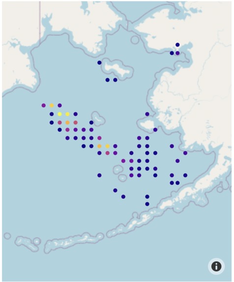 Filling gaps in chlorophyll data in the Bering Sea – screenshot 2