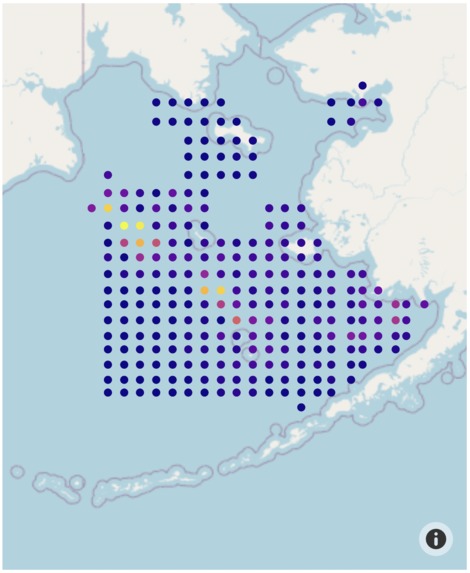 Filling gaps in chlorophyll data in the Bering Sea – screenshot 3