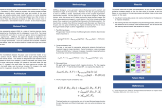 Style Transform Based on GAN