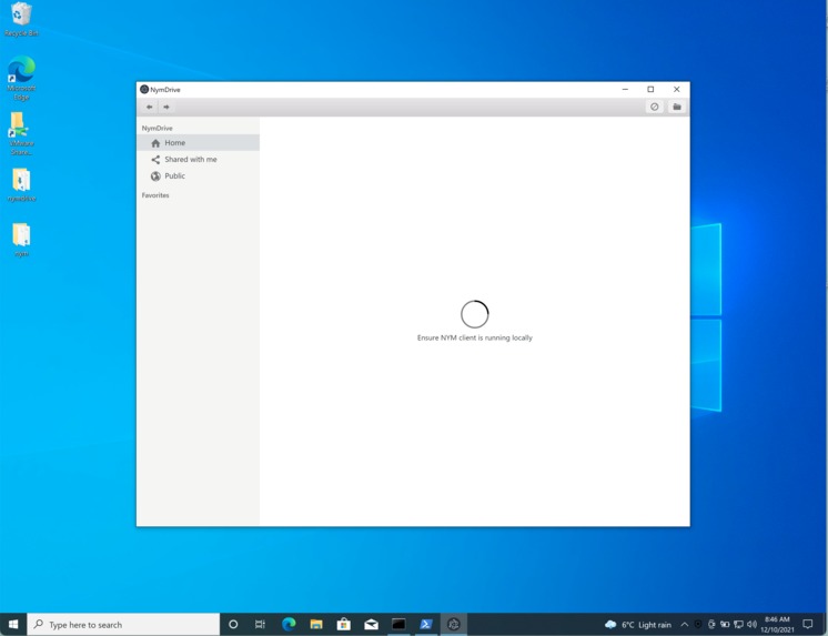NymDrive – screenshot 4