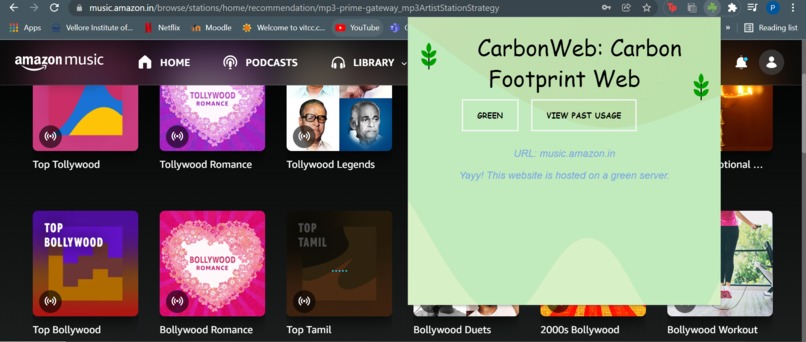 CarbonWeb – screenshot 3