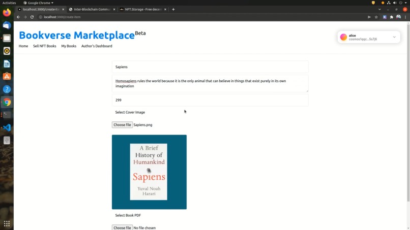 Bookverse – screenshot 1
