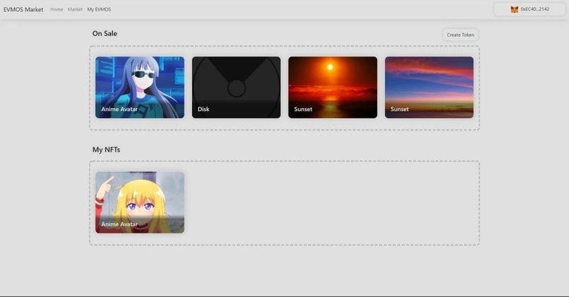 Evmos Market – screenshot 3