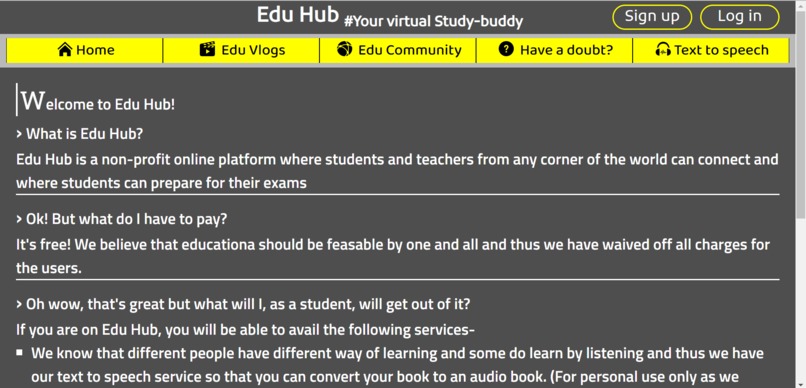 Edu Hub – screenshot 1