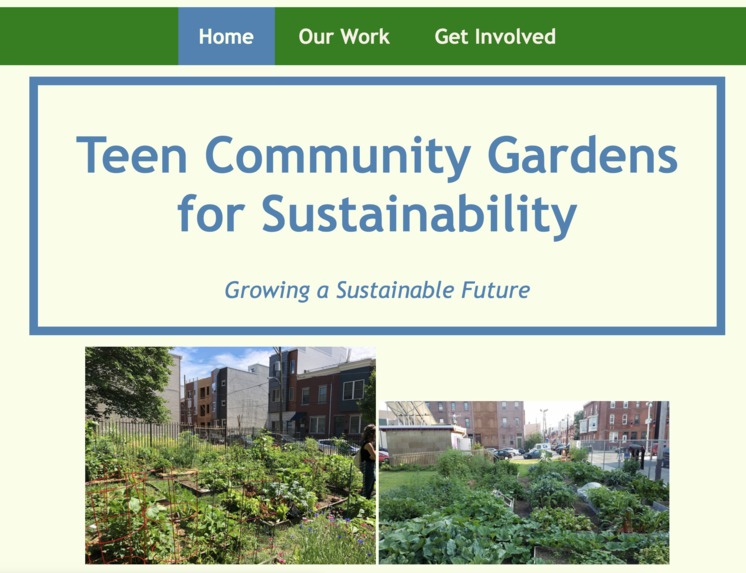 HACK JA - Social Good Website; Teen Community Gardens – screenshot 1