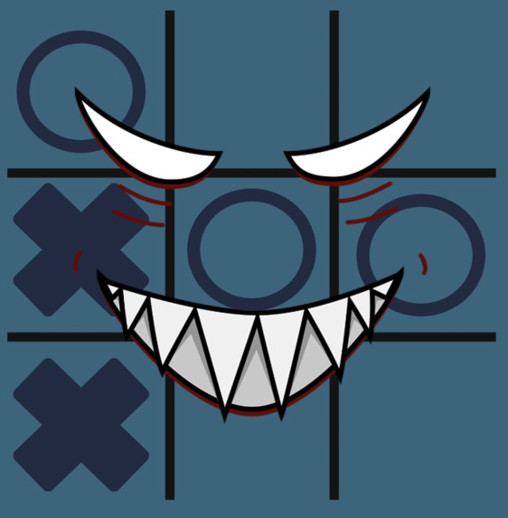 Tic-Tac-Toe, But You Can't Win – screenshot 1