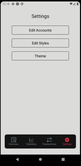 Money Manager App – screenshot 4