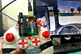 Game Controller For Android And  PC Using Arduino UNO
