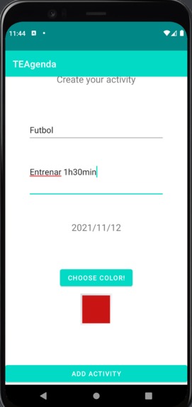 TEAgenda – screenshot 3