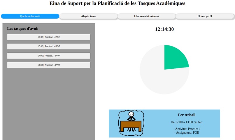 Un horari per a tu – screenshot 1